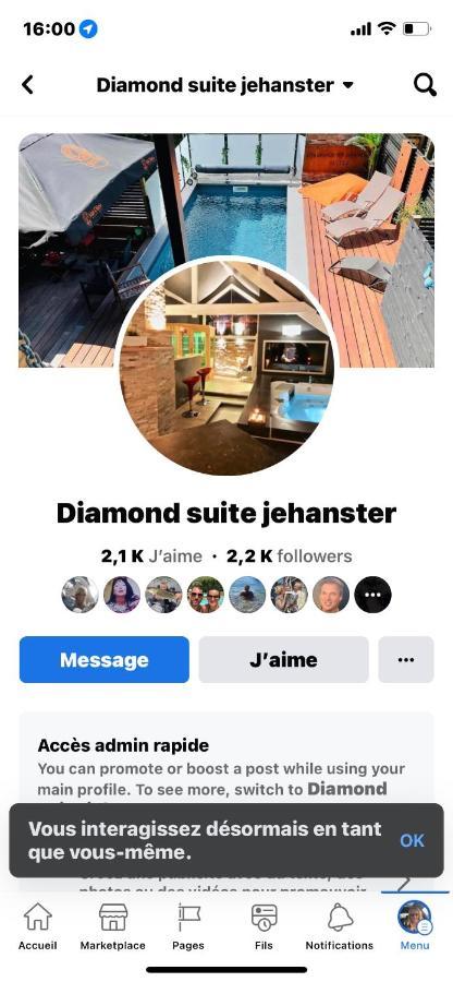La Suite Diamant Theux Kültér fotó